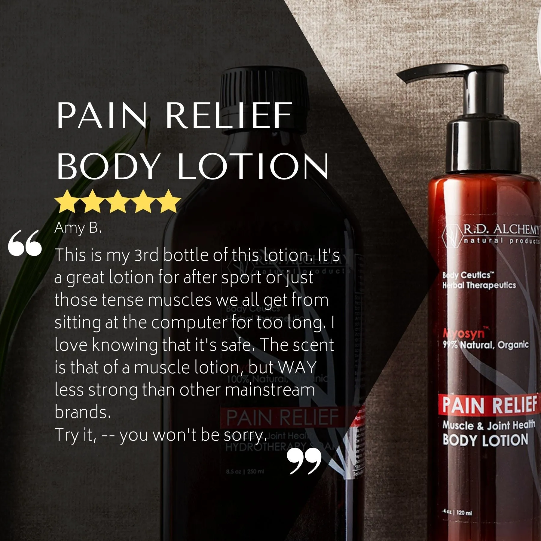 Pain Relief Body Lotion