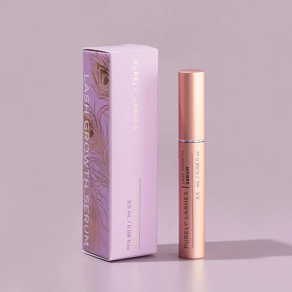 Purely Lashes Display Stand - Including Lash Growth Serums - 12 Pieces