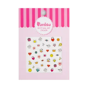 puttisu petit nail art sticker 01 fantastic treasure box