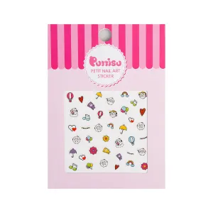 puttisu petit nail art sticker 02 happy picnic