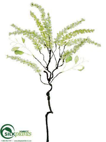 Silk Plants Direct Amaranthus Spray - Green - Pack of 12
