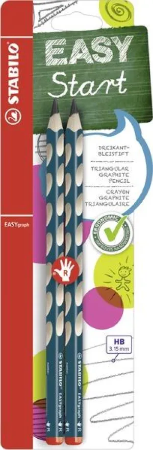Stabilo Easy Graph Pencil - Right Hand