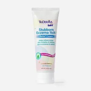 Triderma Baby, Stubborn Eczema Itch Relief Cream, 4 oz