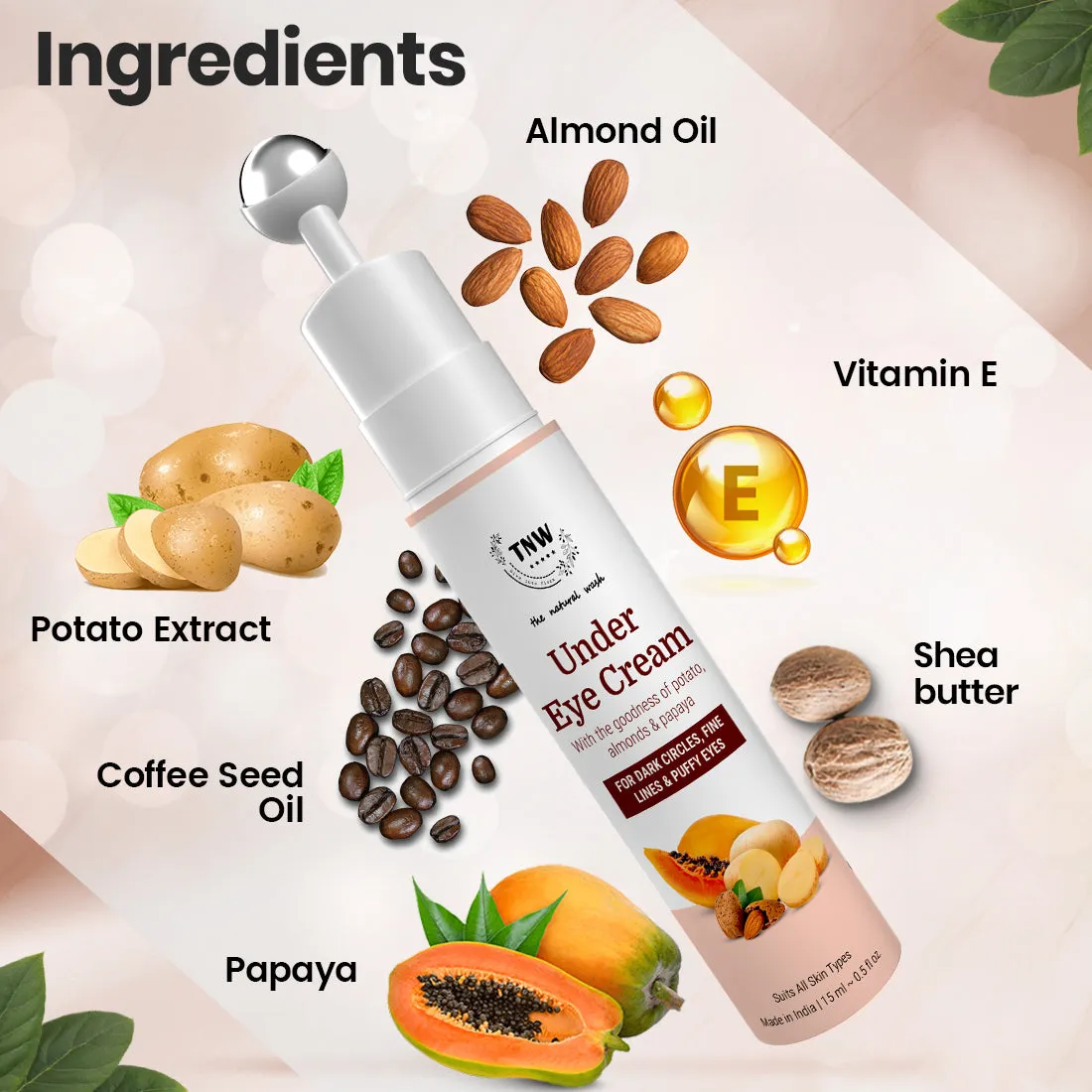 Under Eye Cream ( With Potato and Papaya)
