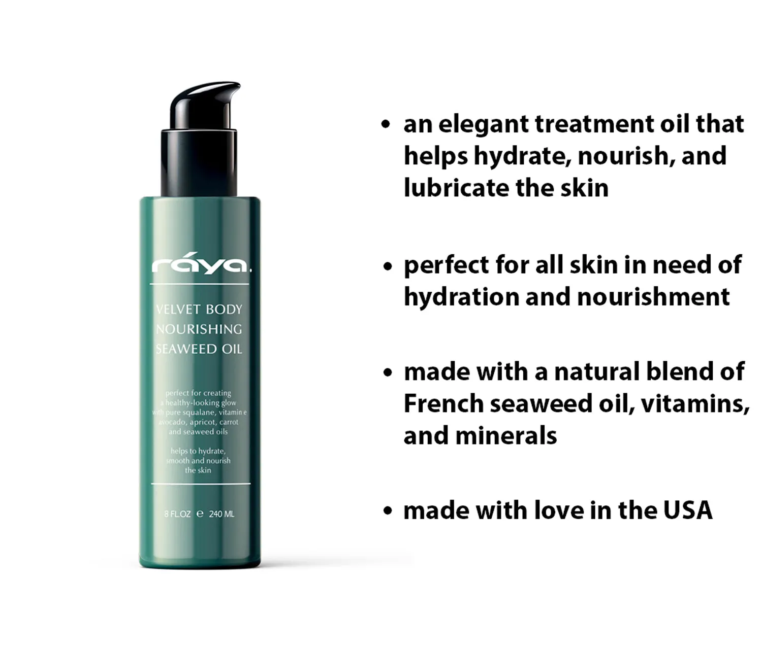 VELVET BODY NOURISHING SEAWEED OIL (S-105) RAYA SPA