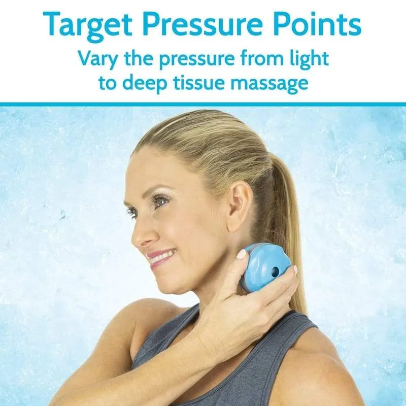 Vive Health Cold Massage Roller Ball, Warm / Cold
