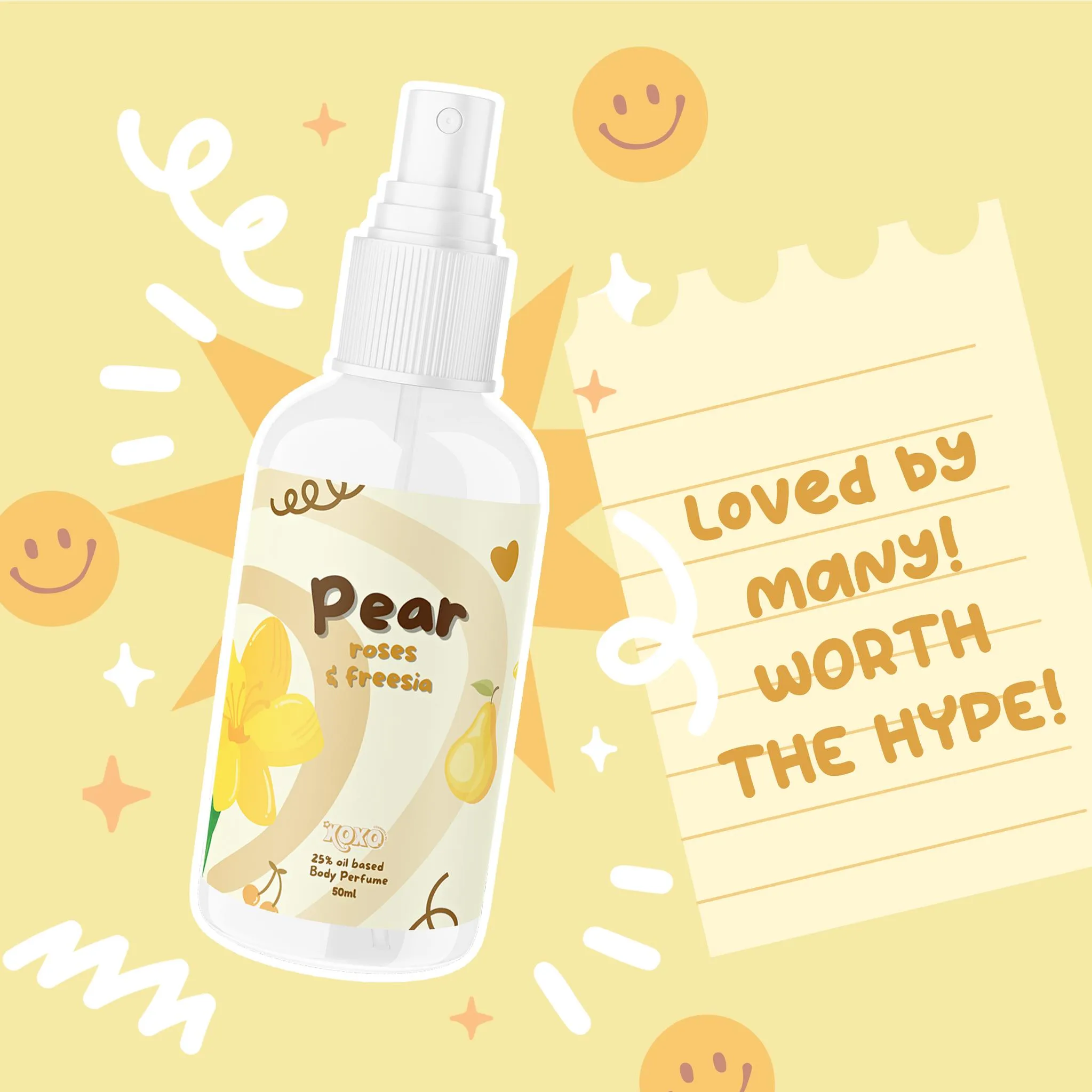 Xoxo Cosmetics  Inspired Perfume - Pear & Freesia